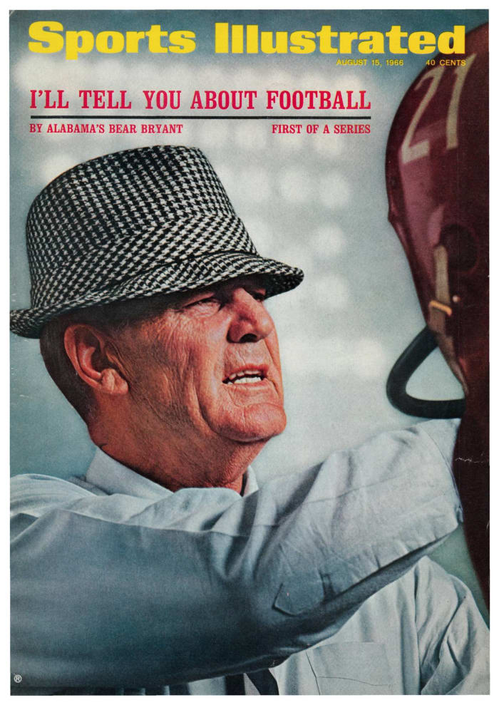 Bear Bryant SI cover August 15, 1966